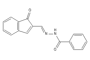 N-[(1-ketoinden-2-yl)methyleneamino]benzamide