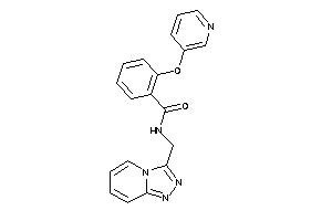 Image of 2-(3-pyridyloxy)-N-([1,2,4]triazolo[4,3-a]pyridin-3-ylmethyl)benzamide