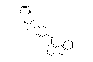 N-isoxazol-5-yl-4-(BLAHylamino)benzenesulfonamide