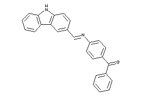 [4-(9H-carbazol-3-ylmethyleneamino)phenyl]-phenyl-methanone