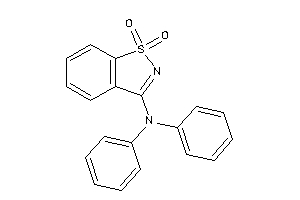 Image of (1,1-diketo-1,2-benzothiazol-3-yl)-diphenyl-amine