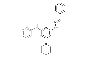 (4-anilino-6-piperidino-s-triazin-2-yl)-(benzalamino)amine