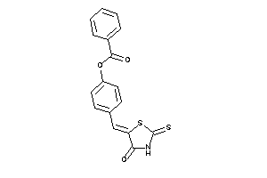 Benzoic Acid [4-[(4-keto-2-thioxo-thiazolidin-5-ylidene)methyl]phenyl] Ester