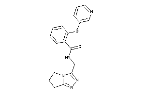 N-(6,7-dihydro-5H-pyrrolo[2,1-c][1,2,4]triazol-3-ylmethyl)-2-(3-pyridyloxy)benzamide