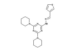 (4,6-dipiperidino-s-triazin-2-yl)-(3-thenylideneamino)amine