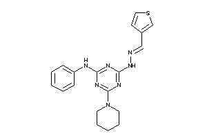 (4-anilino-6-piperidino-s-triazin-2-yl)-(3-thenylideneamino)amine