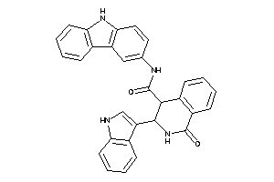 N-(9H-carbazol-3-yl)-3-(1H-indol-3-yl)-1-keto-3,4-dihydro-2H-isoquinoline-4-carboxamide