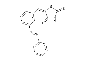 5-(3-phenylazobenzylidene)-2-thioxo-thiazolidin-4-one