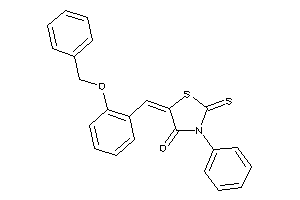 5-(2-benzoxybenzylidene)-3-phenyl-2-thioxo-thiazolidin-4-one