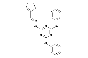 [4-anilino-6-[N'-(2-thenylidene)hydrazino]-s-triazin-2-yl]-phenyl-amine