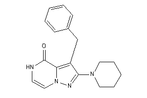 3-benzyl-2-piperidino-5H-pyrazolo[1,5-a]pyrazin-4-one