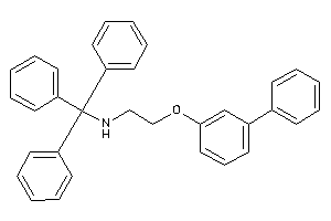 2-(3-phenylphenoxy)ethyl-trityl-amine