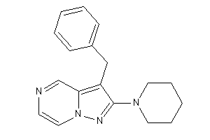 3-benzyl-2-piperidino-pyrazolo[1,5-a]pyrazine