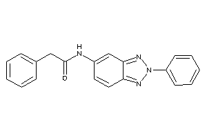 2-phenyl-N-(2-phenylbenzotriazol-5-yl)acetamide