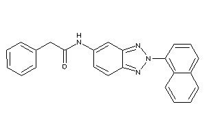 N-[2-(1-naphthyl)benzotriazol-5-yl]-2-phenyl-acetamide