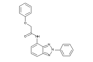 2-phenoxy-N-(2-phenylbenzotriazol-4-yl)acetamide