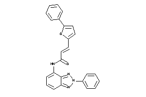 Image of N-(2-phenylbenzotriazol-4-yl)-3-(5-phenyl-2-furyl)acrylamide