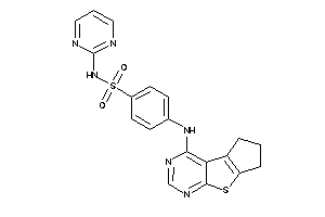 N-(2-pyrimidyl)-4-(BLAHylamino)benzenesulfonamide