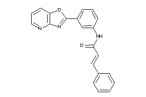 N-(3-oxazolo[4,5-b]pyridin-2-ylphenyl)-3-phenyl-acrylamide
