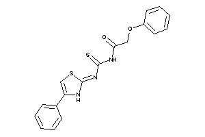 2-phenoxy-N-[(4-phenyl-4-thiazolin-2-ylidene)thiocarbamoyl]acetamide