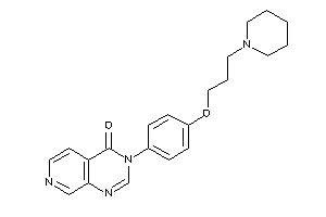 3-[4-(3-piperidinopropoxy)phenyl]pyrido[3,4-d]pyrimidin-4-one