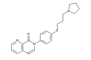 3-[4-(3-pyrrolidinopropoxy)phenyl]pyrido[3,2-d]pyrimidin-4-one
