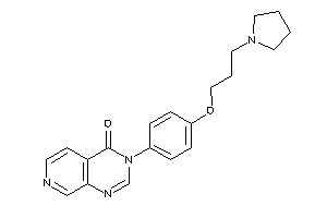 3-[4-(3-pyrrolidinopropoxy)phenyl]pyrido[3,4-d]pyrimidin-4-one