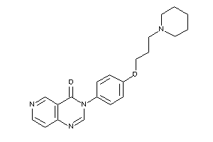 3-[4-(3-piperidinopropoxy)phenyl]pyrido[4,3-d]pyrimidin-4-one