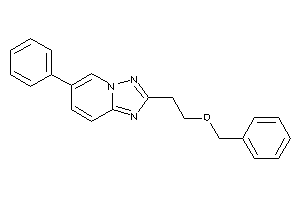 2-(2-benzoxyethyl)-6-phenyl-[1,2,4]triazolo[1,5-a]pyridine