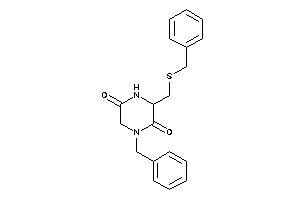 Image of 1-benzyl-3-[(benzylthio)methyl]piperazine-2,5-quinone