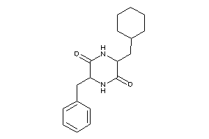 3-benzyl-6-(cyclohexylmethyl)piperazine-2,5-quinone