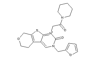 2-furfuryl-(2-keto-2-piperidino-ethyl)BLAHone
