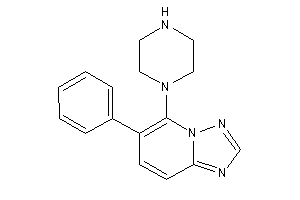 6-phenyl-5-piperazino-[1,2,4]triazolo[1,5-a]pyridine