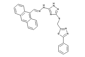 (9-anthrylmethyleneamino)-[3-[(5-phenyl-1,3,4-oxadiazol-2-yl)methylthio]-1H-1,2,4-triazol-5-yl]amine