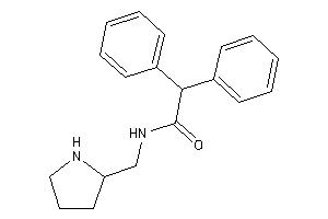 2,2-diphenyl-N-(pyrrolidin-2-ylmethyl)acetamide