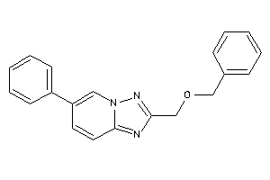 2-(benzoxymethyl)-6-phenyl-[1,2,4]triazolo[1,5-a]pyridine