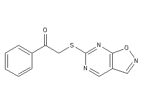 Image of 2-(isoxazolo[5,4-d]pyrimidin-6-ylthio)-1-phenyl-ethanone