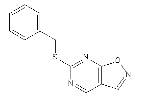 Image of 6-(benzylthio)isoxazolo[5,4-d]pyrimidine