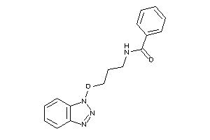 N-[3-(benzotriazol-1-yloxy)propyl]benzamide