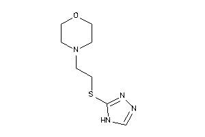 4-[2-(4H-1,2,4-triazol-3-ylthio)ethyl]morpholine