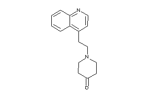 1-[2-(4-quinolyl)ethyl]-4-piperidone