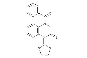 [4-(1,3-dithiol-2-ylidene)-3-thioxo-2H-quinolin-1-yl]-phenyl-methanone