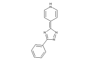 Image of 4-(5-phenyl-1,2,4-triazol-3-ylidene)-1H-pyridine