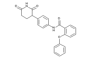 N-[4-(2,6-diketo-3-piperidyl)phenyl]-2-phenoxy-benzamide