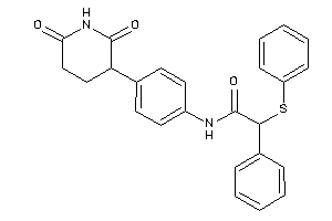 N-[4-(2,6-diketo-3-piperidyl)phenyl]-2-phenyl-2-(phenylthio)acetamide