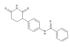 N-[4-(2,6-diketo-3-piperidyl)phenyl]benzamide