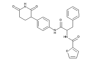 N-[1-benzyl-2-[4-(2,6-diketo-3-piperidyl)anilino]-2-keto-ethyl]-2-furamide