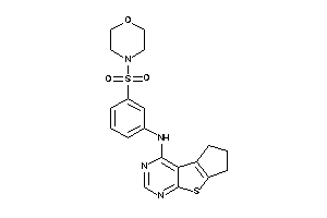 (3-morpholinosulfonylphenyl)-BLAHyl-amine