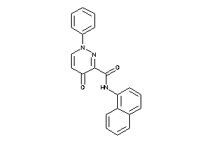 4-keto-N-(1-naphthyl)-1-phenyl-pyridazine-3-carboxamide