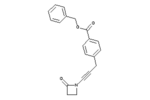 Image of 4-[3-(2-ketoazetidin-1-yl)prop-2-ynyl]benzoic Acid Benzyl Ester